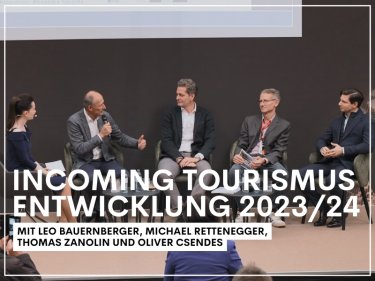 Incoming Tourismus Entwicklung 2023/24