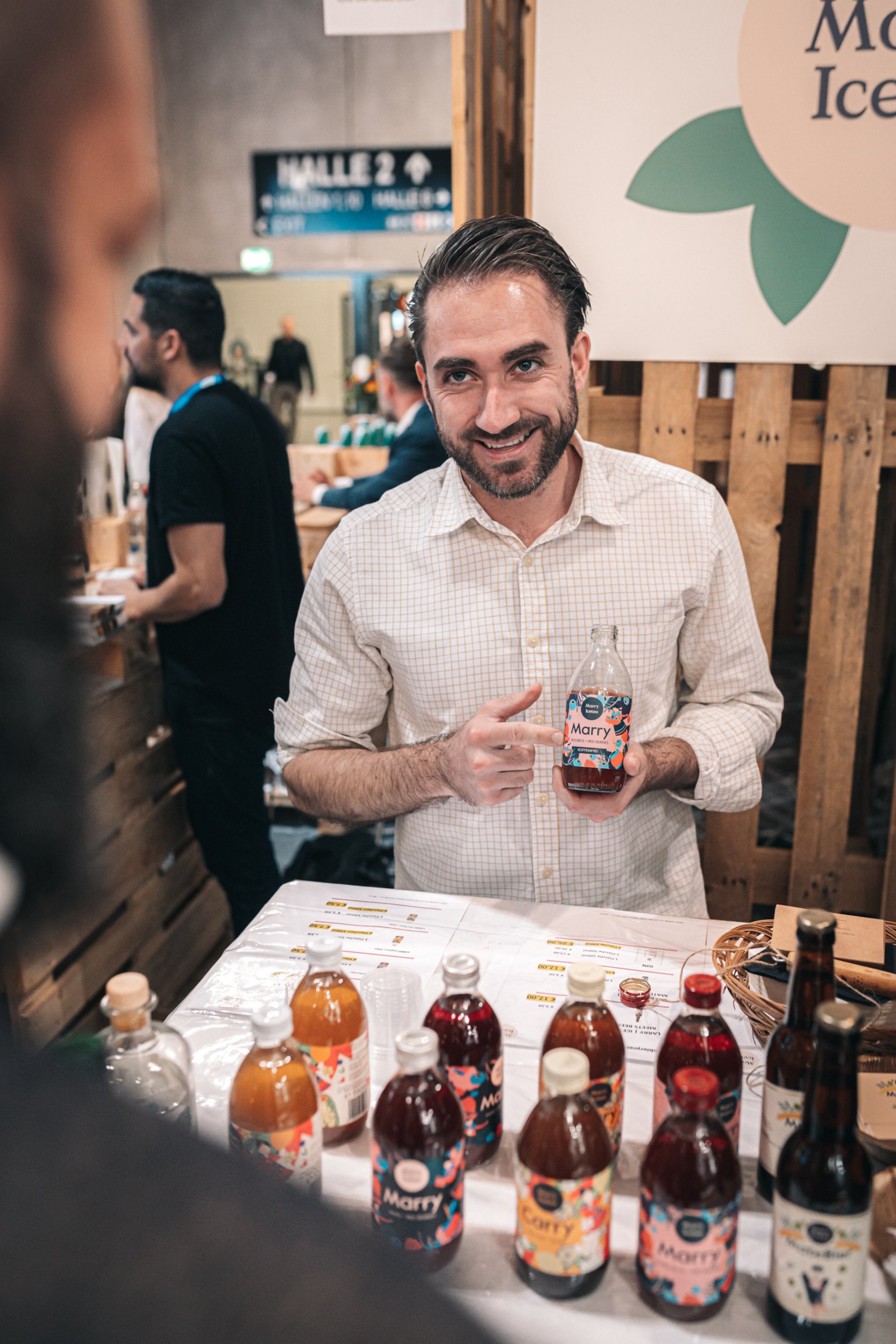 Marry Icetea at the Startup-Area 2022