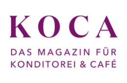 KOCA Logo, Das Magazin für Konditorei & Café