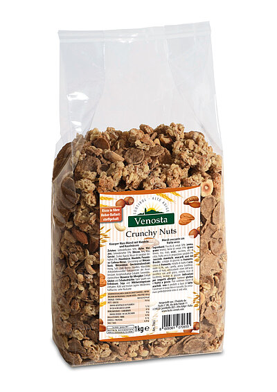 Venosta Knusper Nuss-Müesli/Crunchy Müesli Nuts 8 x 1000g