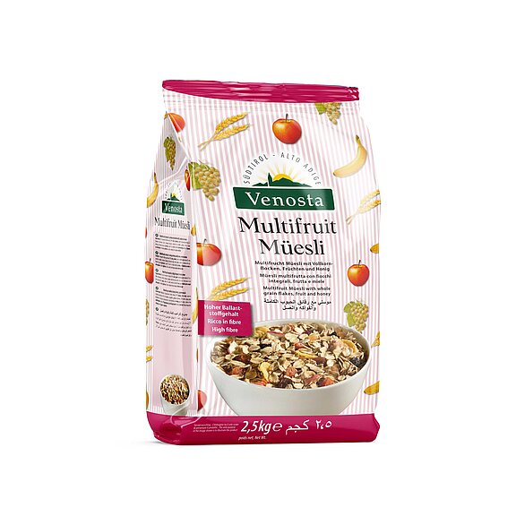 Venosta Multifruit Müesli 4 x 2500g