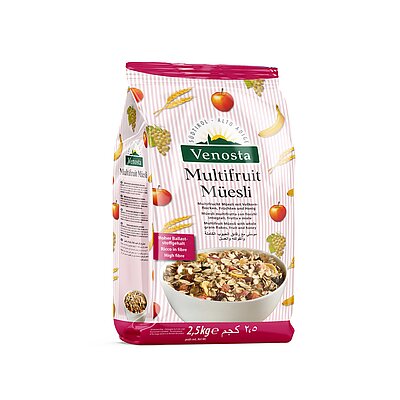 Venosta Multifruit Müesli 4 x 2500g