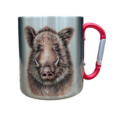 Edelstahltasse - Keiler