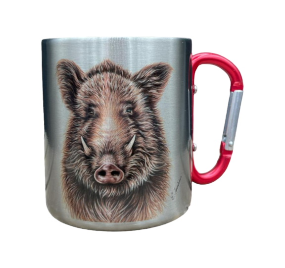 Edelstahltasse - Keiler
