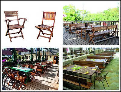 Patio benches