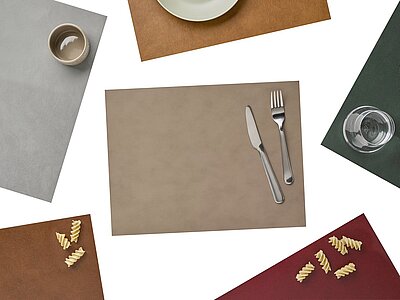 Tischsets Lederette