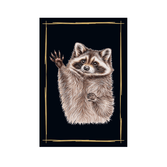 Magnet - Waschbär