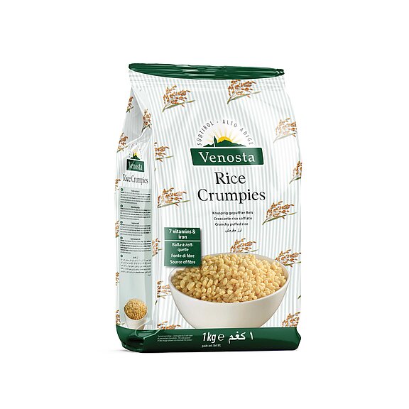 Venosta Rice Crumpies 4 x 1000g