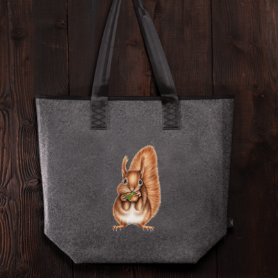 Filztasche - Eichhörnchen