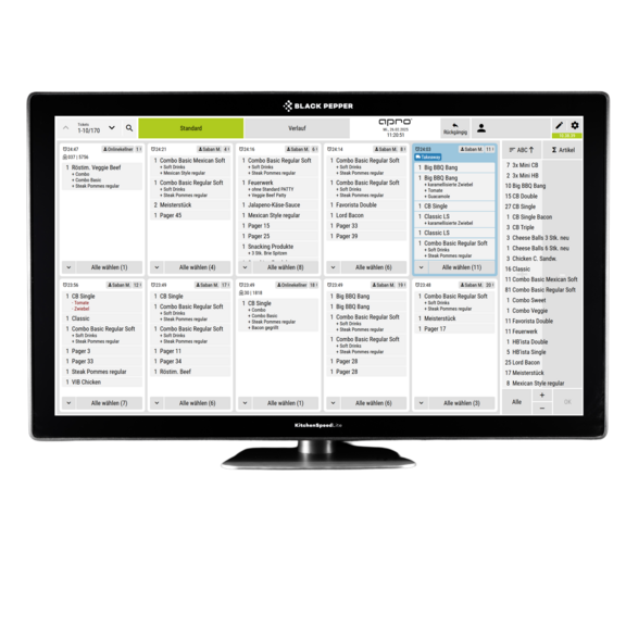 Bestellmanager - Digitales Küchenmanagement