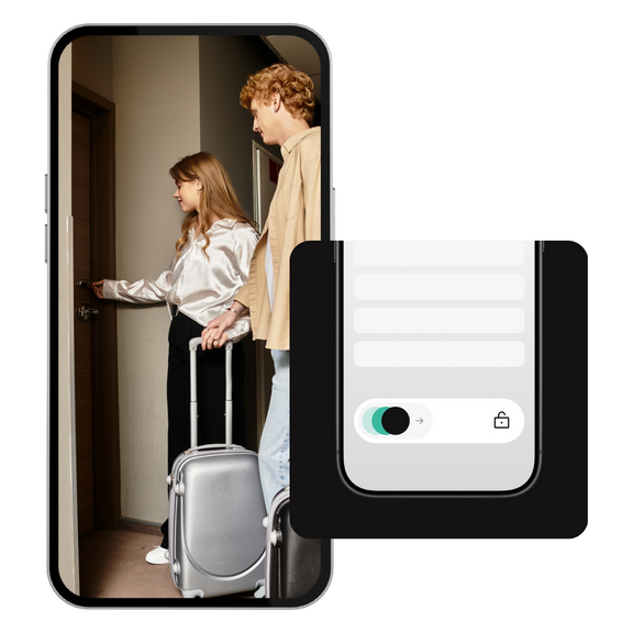 Digitale Türöffung