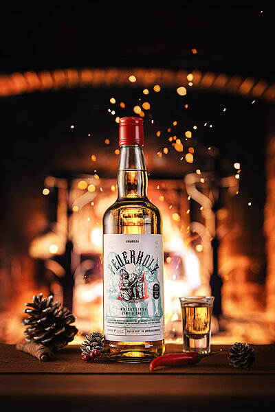 Feuerholz - Whiskylikör mit Zimt und Chilli