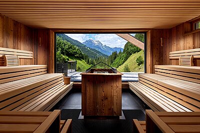 Finnische Sauna