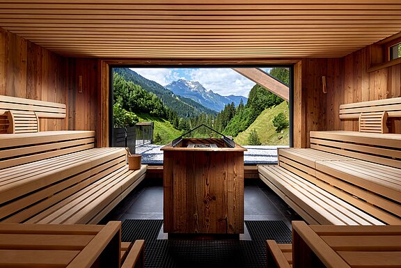 Finnische Sauna