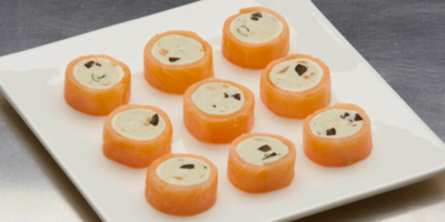 Smoked Salmon Involtini "Mediterranean"