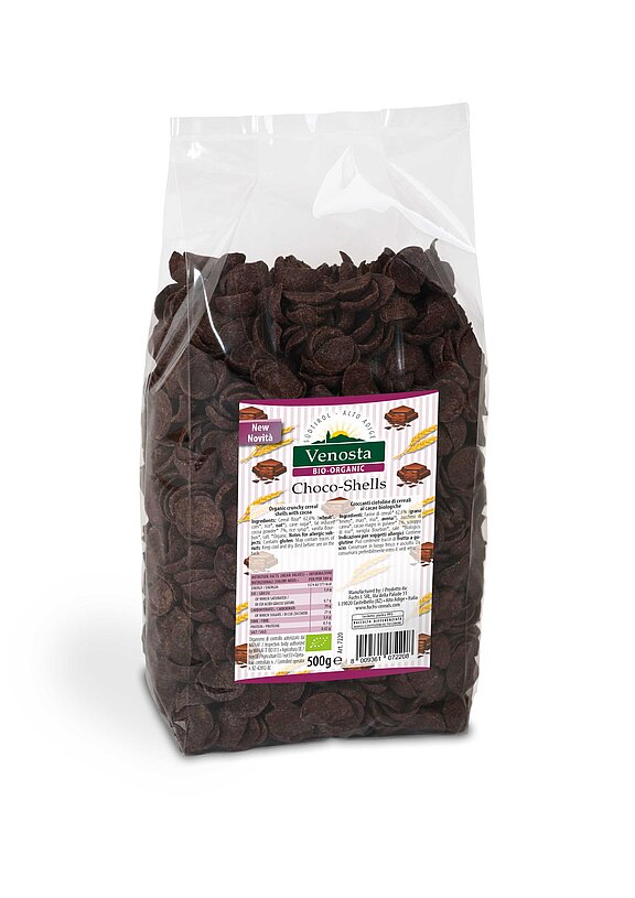 Venosta Bio/Organic Choco Shells 8 x 500g