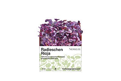 Herbeus Micro Greens Radieschen Rioja