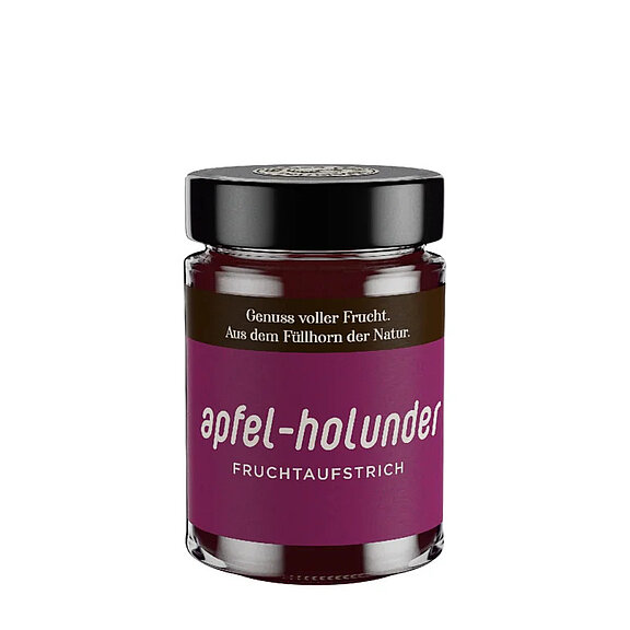 Apfel-Holunderfruchtaufstrich