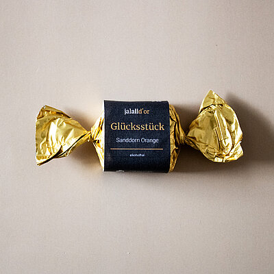 Glücksstück No. 1 Sanddorn Orange Praline