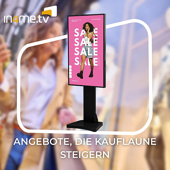 Digitales Schaufenster Display Digitales Schaufenster Display