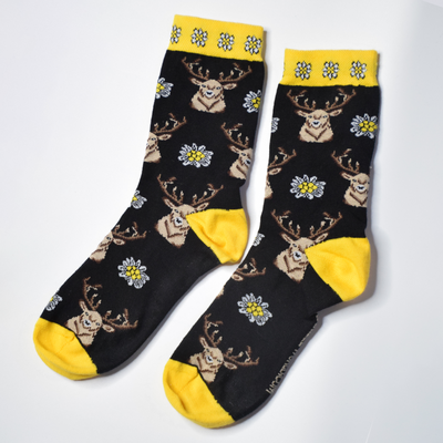 Mariele Socken - Edelweiss Hirsch