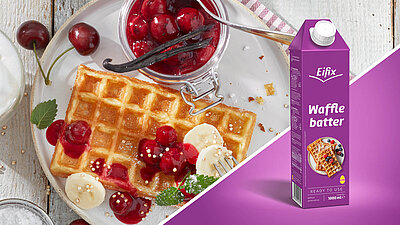 Eifix Waffle batter