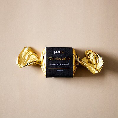 Glücksstück No. 4 Meersalz Karamell Praline