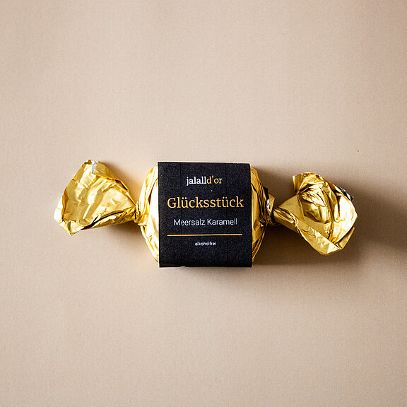 Glücksstück No. 4 Meersalz Karamell Praline