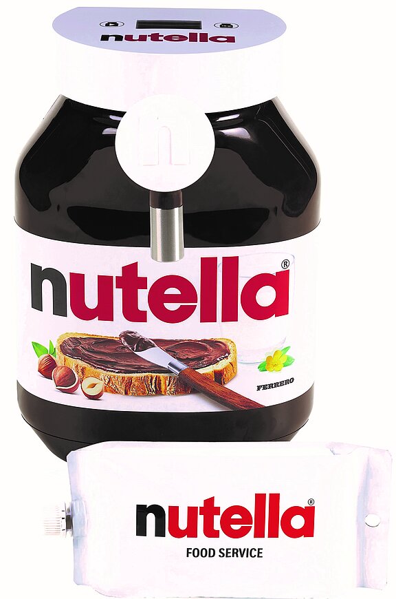 Digitaler und Manueller 1 kg Nutella-Dispenser