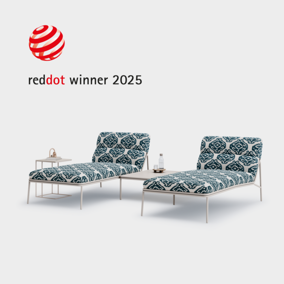 GIBRALTAR Outdoor Doppelliege