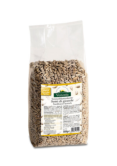 Venosta Sonnenblumenkerne geschält/sunflower seeds peeled 8 x 500g