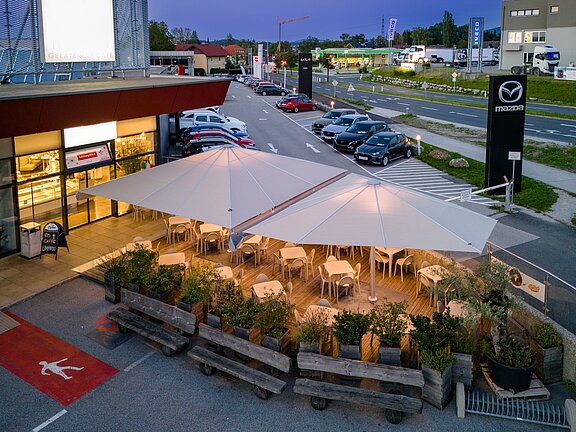 Sonnenschirme _ Gastgarten