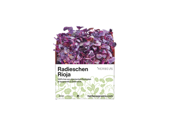 Herbeus Micro Greens Radish Rioja Herbeus Micro Greens Radish Rioja