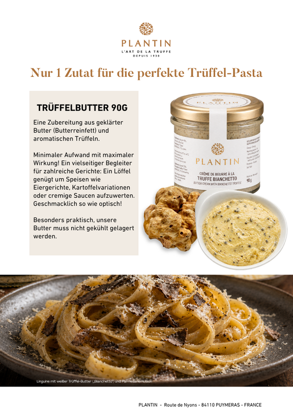 Weiße Trüffelbutter