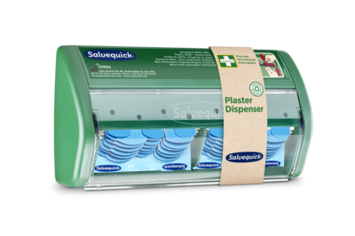 Salvequick Plaster Dispenser Blue Detectable