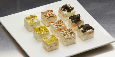 Tramezzini-Trio with Smoked Salmon