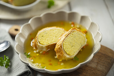 Polenta Strudel