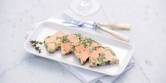 Salmon & Spinach Terrine