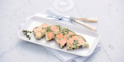 Salmon & Spinach Terrine