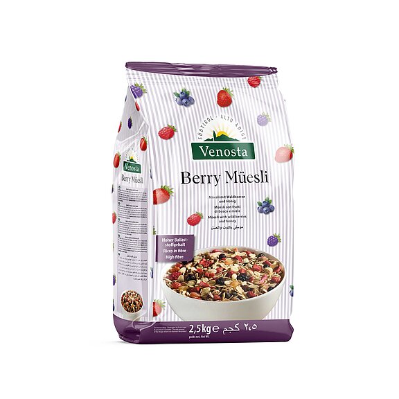 Venosta Beeren-Müesli/Berry Müesli 4 x 2500g