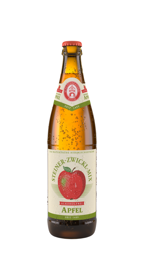 Steiner Zwickl-Mix Apfel alkoholfrei 0,5 L