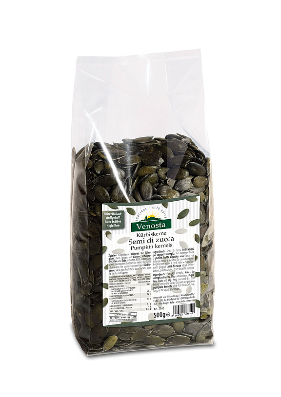 Venosta Kürbiskerne geschält/Pumpkin seeds peeled 8 x 500g
