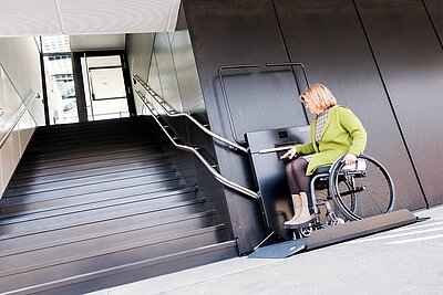 Plattform-Treppenlift