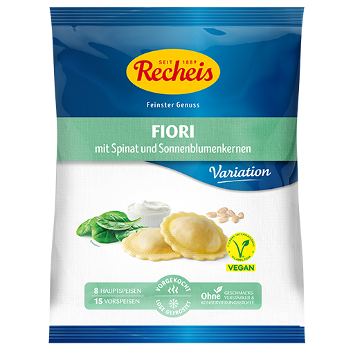 Feinster Genuss Fiori mit Spinat und Sonnenblumenkernen 1,5 kg