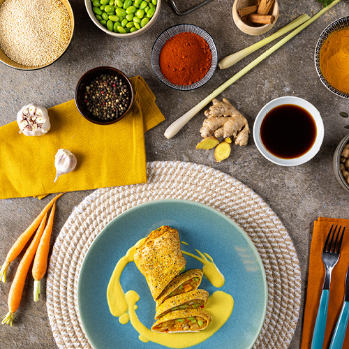 Veggie-Curry-Strudel