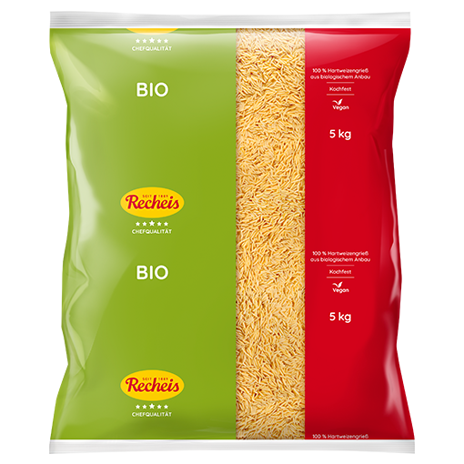 Chefqualität BIO Teigreis 5 kg